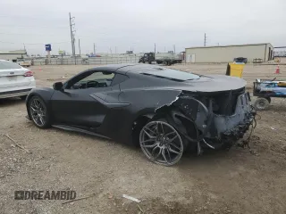 2024 Chevrolet Corvette 1LZ with VIN 1G1YD2D33R5609258, listed as a Copart auction lot 88055455 with 2,151 mi miles and Salvage Title. Bid and sale history available at DreamBid. Image 2.