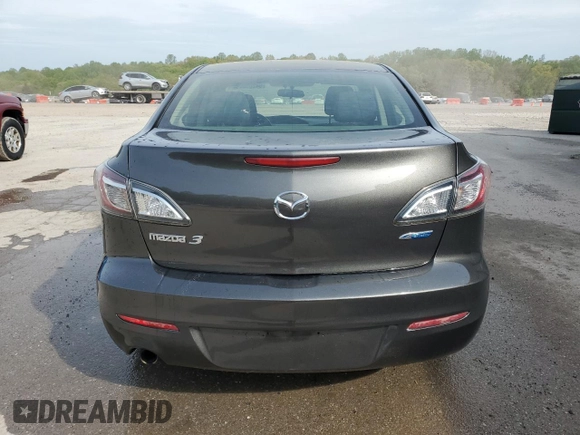 2012 Mazda 3 i Touring with VIN JM1BL1V85C1663227, listed as a Copart auction lot 54205695 with 132,990 mi miles and Salvage title. Bid and sale history available at DreamBid. Image 6.