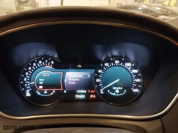 2016 Lincoln MKX Reserve with VIN 2LMTJ8LR8GBL48611, listed as a IAAI auction lot 41559403 with 125,393 mi miles. Bid and sale history available at carsss.com. Image 7.