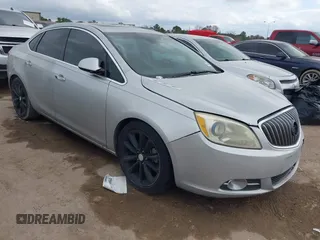 2012 Buick Verano Convenience Group with VIN 1G4PR5SK8C4220365, listed as a IAAI auction lot 41473927 with 111,012 mi miles. Bid and sale history available at carsss.com. Image 1.