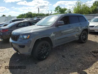 2022 Jeep Grand Cherokee WK Laredo E with VIN 1C4RJFAG5NC112334, listed as a Copart auction lot 59612774 with 47,171 mi miles and Salvage Title. Bid and sale history available at carsss.com. Image 1.