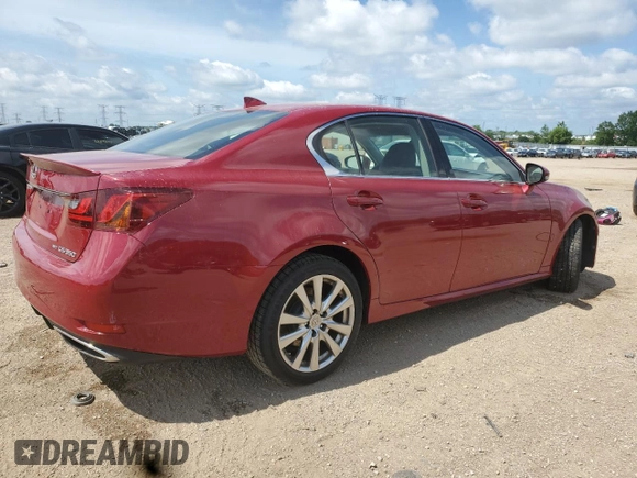 2015 Lexus GS 350 with VIN JTHCE1BL1FA004149, listed as a Copart auction lot 62464945 with 108,159 mi miles and Salvage title. Bid and sale history available at DreamBid. Image 3.