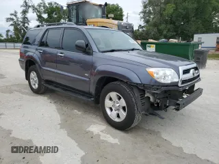 2006 Toyota 4Runner SR5 with VIN JTEZU14RX60067932, listed as a Copart auction lot 55953225 with 177,459 mi miles and Salvage Title. Bid and sale history available at DreamBid. Image 4.