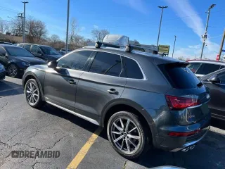 2021 Audi SQ5 Prestige with VIN WA1C4AFY7M2103652, listed as a Copart auction lot 48022374 with 20,316 mi miles and . Bid and sale history available at DreamBid. Image 3.