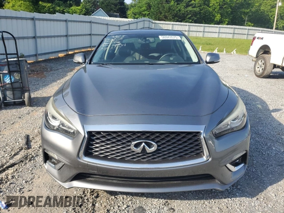 2018 Infiniti Q50 Luxe z VIN JN1EV7AP3JM350828, wystawiony jako Copart lot #56943575 z przebiegiem 39 686 mil mil oraz Szkoda całkowita • Salvage title. Historia ofert i sprzedaży dostępna na DreamBid. Obrazek 5.
