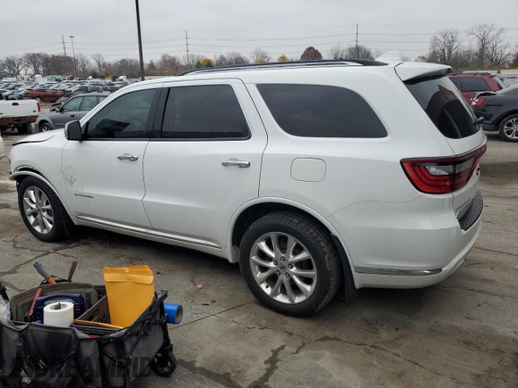 2019 Dodge Durango Citadel with VIN 1C4RDJEG4KC690716, listed as a Copart auction lot 81088814 with 101,417 mi miles and Salvage Title. Bid and sale history available at DreamBid. Image 2.