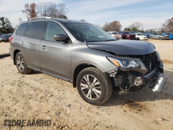 2020 Nissan Pathfinder S with VIN 5N1DR2AM8LC647233, listed as a Copart auction lot 83519124 with 114,915 mi miles and Salvage Title. Bid and sale history available at carsss.com. Image 4.