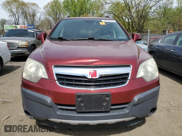 2008 Saturn VUE XE with VIN 3GSCL33P18S725856, listed as a Copart auction lot 53676715 with 0 mi miles and Salvage Title. Bid and sale history available at carsss.com. Image 5.