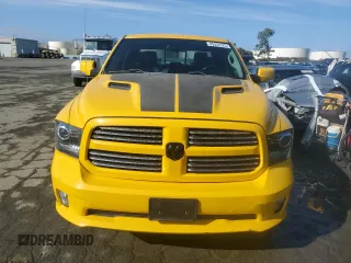 2016 Ram 1500 Sport with VIN 1C6RR6MT7GS327067, listed as a Copart auction lot 45554125 with 115,140 mi miles and Salvage Title. Bid and sale history available at carsss.com. Image 5.