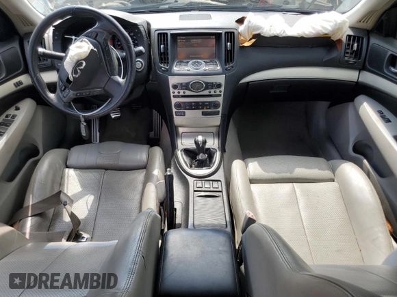2007 Infiniti G35 Journey with VIN JNKBV61EX7M721130, listed as a Copart auction lot 70933914 with Not Provided miles and Salvage Title. Bid and sale history available at DreamBid. Image 8.