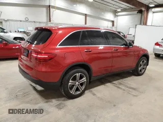 2017 Mercedes-Benz GLC with VIN WDC0G4KB6HF144592, listed as a Copart auction lot 54162395 with 168,227 mi miles and Clean Title. Bid and sale history available at carsss.com. Image 3.