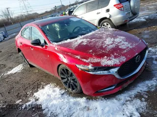 2023 Mazda 3 Premium Plus with VIN 3MZBPBEY4PM355224, listed as a IAAI auction lot 41627150 with 24,975 mi miles and . Bid and sale history available at carsss.com. Image 1.