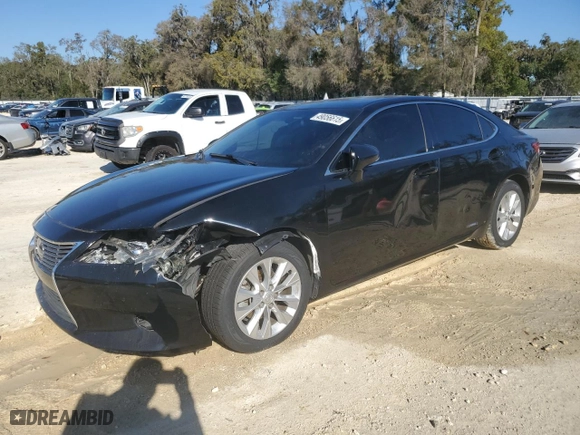 2015 Lexus ES 300h Hybrid with VIN JTHBW1GG1F2080050, listed as a Copart auction lot 49056615 with 104,422 mi miles and Salvage Title. Bid and sale history available at carsss.com. Image 1.