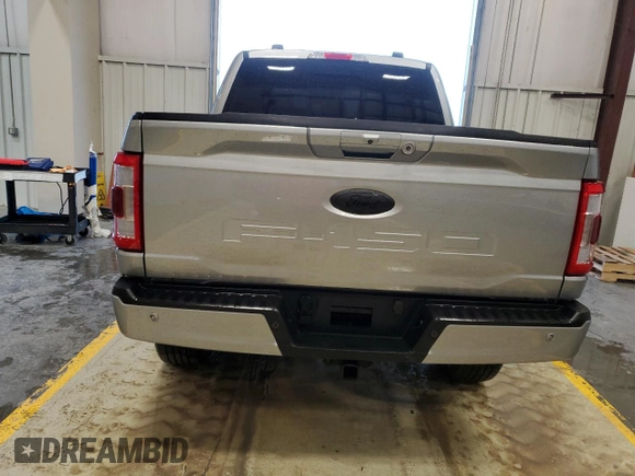 2023 Ford F-150 XL with VIN 1FTFW1ED3PFB64344, listed as a Copart auction lot 55409115 with 20,817 mi miles and Salvage Title. Bid and sale history available at carsss.com. Image 6.