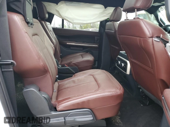 2022 Ford Expedition Max Limited with VIN 1FMJK2AT7NEA07536, listed as a Copart auction lot 56758515 with 52,955 mi miles and Non repairable. Bid and sale history available at DreamBid. Image 11.