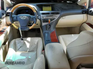 2010 Lexus RX 350 with VIN 2T2BK1BA6AC077960, listed as a Copart auction lot 60544575 with 235,554 mi miles and Salvage title. Bid and sale history available at DreamBid. Image 8.