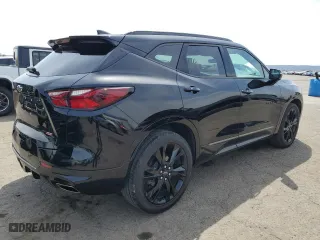 2019 Chevrolet Blazer RS with VIN 3GNKBJRS2KS565866, listed as a Copart auction lot 53720125 with 88,955 mi miles and Salvage Title. Bid and sale history available at carsss.com. Image 3.