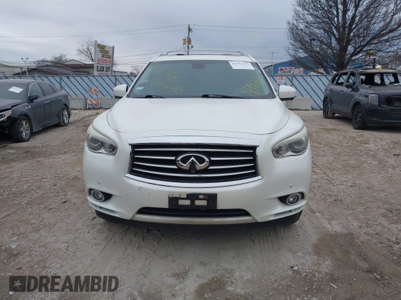 2015 Infiniti QX60 with VIN 5N1AL0MM5FC526488, listed as a IAAI auction lot 41511123 with 118,220 mi miles and . Bid and sale history available at DreamBid. Image 12.