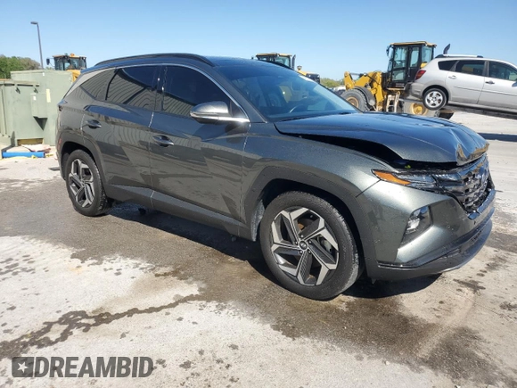 2023 Hyundai Tucson Limited with VIN 5NMJE3AE1PH193402, listed as a Copart auction lot 48577225 with 27,962 mi miles and Non Repairable. Bid and sale history available at carsss.com. Image 4.