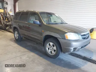 2002 Mazda Tribute LX with VIN 4F2YU08192KM65677, listed as a IAAI auction lot 41881715 with 131,837 mi miles and . Bid and sale history available at carsss.com. Image 1.