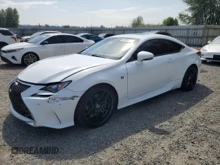 2018 Lexus RC 350 z VIN JTHSZ5BCXJ5008676, wystawiony jako Copart lot #62000375 z przebiegiem 95 817 mil mil oraz Szkoda całkowita • Salvage title. Historia ofert i sprzedaży dostępna na DreamBid. Obrazek 1.