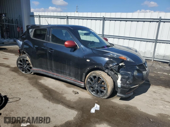 2014 Nissan Juke SL with VIN JN8AF5MV3ET366373, listed as a Copart auction lot 46263655 with 138,905 mi miles and Non repairable. Bid and sale history available at DreamBid. Image 4.