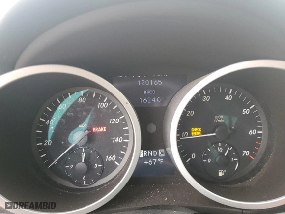 2006 Mercedes-Benz SLK-Class 3.5L with VIN WDBWK56F26F103650, listed as a Copart auction lot 45700835 with 120,165 mi miles and Clean Title. Bid and sale history available at carsss.com. Image 9.