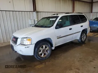2006 GMC Envoy SLE z VIN 1GKDT13SX62362253, wystawiony jako Copart lot #56956145 z przebiegiem 154 807 mil mil oraz Szkoda całkowita • Salvage title. Historia ofert i sprzedaży dostępna na DreamBid. Obrazek 1.