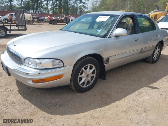 2003 Buick Park Avenue with VIN 1G4CW54K334100140, listed as a IAAI auction lot 41874244 with 85,201 mi miles. Bid and sale history available at carsss.com. Image 2.
