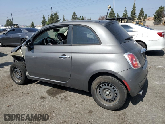 2013 FIAT 500 Pop with VIN 3C3CFFAR2DT554794, listed as a Copart auction lot 60894085 with 176,007 mi miles and Salvage title. Bid and sale history available at DreamBid. Image 2.