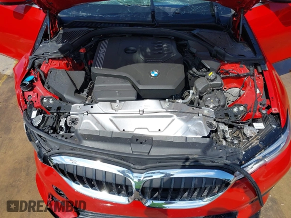 2021 BMW 3 Series 330i z VIN 3MW5R1J08M8B56246, wystawiony jako IAAI lot #42355325 z przebiegiem 48 699 mil mil oraz . Historia ofert i sprzedaży dostępna na DreamBid. Obrazek 10.
