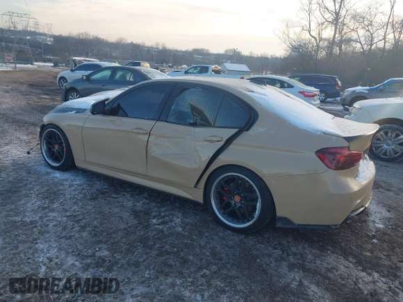 2015 BMW 3 Series 335i xDrive with VIN WBA3B9G56FNR94692, listed as a IAAI auction lot 41385912 with 97,897 mi miles and . Bid and sale history available at carsss.com. Image 3.