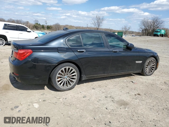 2009 BMW 7 Series 750i с VIN WBAKA83559CY33507, выставлен на аукционе Copart как лот 50502475 с пробегом Не указан миль и Чистый • Clean title. История ставок и продаж доступна на DreamBid. Изображение 3.