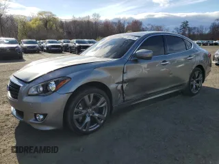 2013 Infiniti M37 with VIN JN1BY1AR3DM603904, listed as a Copart auction lot 53673135 with 158,066 mi miles and Clean Title. Bid and sale history available at carsss.com. Image 1.