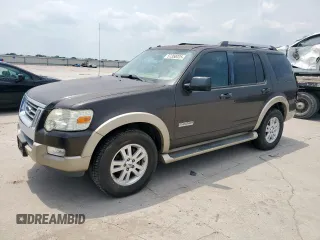 2006 Ford Explorer Eddie Bauer z VIN 1FMEU64EX6UB16337, wystawiony jako Copart lot #57350035 z przebiegiem 111 736 mil mil oraz Czysty tytuł • Clean title. Historia ofert i sprzedaży dostępna na DreamBid. Obrazek 1.
