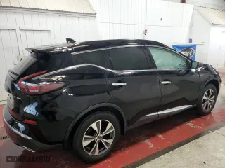 2023 Nissan Murano SV with VIN 5N1AZ2BS3PC124661, listed as a Copart auction lot 50313205 with 46,537 mi miles and Salvage Title. Bid and sale history available at carsss.com. Image 3.