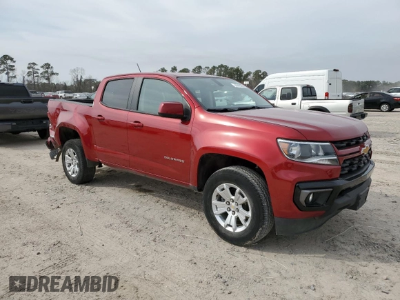 2021 Chevrolet Colorado 2WD LT с VIN 1GCGSCEA3M1295848, выставлен на аукционе Copart как лот 47415755 с пробегом 57 739 миль миль и Списание • Salvage title. История ставок и продаж доступна на DreamBid. Изображение 4.