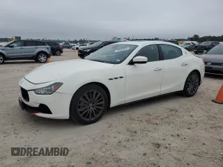 2017 Maserati Ghibli with VIN ZAM57XSA2H1197903, listed as a Copart auction lot 44904645 with 57,431 mi miles and Clean Title. Bid and sale history available at carsss.com. Image 1.