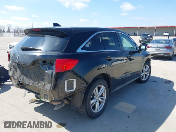 2015 Acura RDX Tech Pkg with VIN 5J8TB4H54FL017469, listed as a IAAI auction lot 41606814 with 156,011 mi miles. Bid and sale history available at carsss.com. Image 4.
