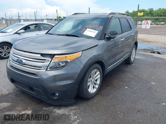 2014 Ford Explorer XLT z VIN 1FM5K7D88EGB09230, wystawiony jako IAAI lot #42684351 z przebiegiem 70 204 mil mil oraz . Historia ofert i sprzedaży dostępna na DreamBid. Obrazek 2.