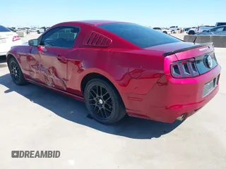 2014 Ford Mustang V6 with VIN 1ZVBP8AM3E5331909, listed as a IAAI auction lot 41843849 with 141,514 mi miles. Bid and sale history available at carsss.com. Image 3.