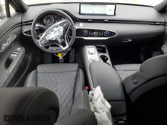 2025 Genesis GV70 Sport z VIN 5NMMCDTC8SH027925, wystawiony jako Copart lot #54124675 z przebiegiem 846 mil mil oraz Nie do naprawy • Non repairable. Historia ofert i sprzedaży dostępna na DreamBid. Obrazek 8.