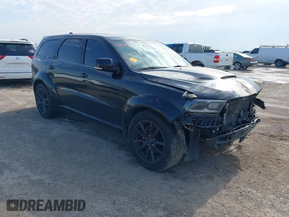 2019 Dodge Durango SRT with VIN 1C4SDJGJ2KC550562, listed as a IAAI auction lot 41549390 with 51,217 mi miles and . Bid and sale history available at DreamBid. Image 1.