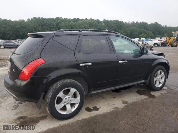 2005 Nissan Murano SL with VIN JN8AZ08T05W325300, listed as a Copart auction lot 61162764 with 99,527 mi miles and Salvage Title. Bid and sale history available at carsss.com. Image 3.