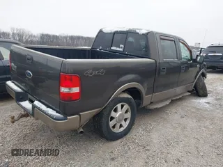 2005 Ford F-150 XLT with VIN 1FTPW14525KB72924, listed as a IAAI auction lot 41559373 with 195,485 mi miles. Bid and sale history available at carsss.com. Image 4.