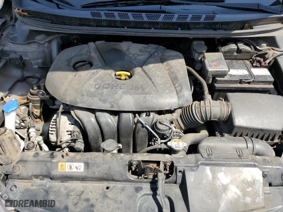 2013 Hyundai Elantra GLS PZEV with VIN 5NPDH4AE5DH442342, listed as a Copart auction lot 52515575 with 109,665 mi miles and Salvage Title. Bid and sale history available at carsss.com. Image 11.