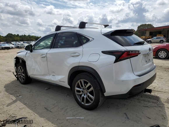 2015 Lexus NX 300h with VIN JTJBJRBZ3F2008741, listed as a Copart auction lot 71444534 with 8084 miles and Salvage Title. Bid and sale history available at carsss.com. Image 2.