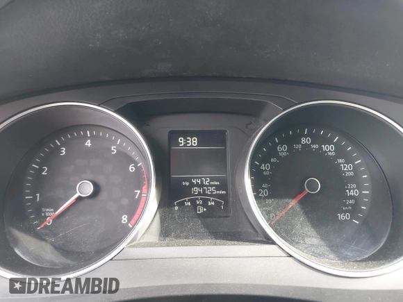2015 Volkswagen Jetta Sedan 1.8T SE with VIN 3VWD17AJ0FM284070, listed as a IAAI auction lot 41853883 with 194,725 mi miles. Bid and sale history available at carsss.com. Image 7.