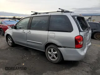 2003 Mazda MPV LX with VIN JM3LW28A330360105, listed as a Copart auction lot 85750964 with 182,129 mi miles and Salvage Title. Bid and sale history available at carsss.com. Image 2.