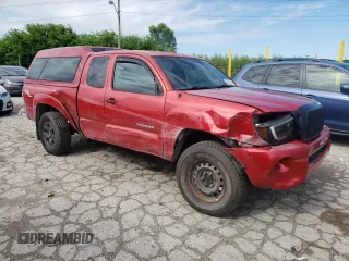 2009 Toyota Tacoma with VIN 5TEUU42N79Z650821, listed as a Copart auction lot 62543715 with 213,267 mi miles and Salvage title. Bid and sale history available at DreamBid. Image 4.